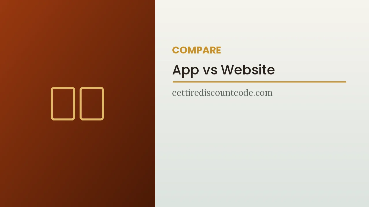 Comparing the Cettire app and website for the best deals