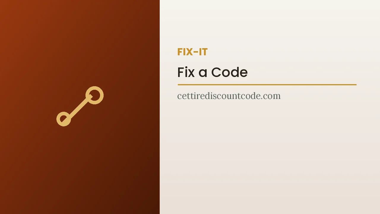 Diagnosing a Cettire discount code that won't apply